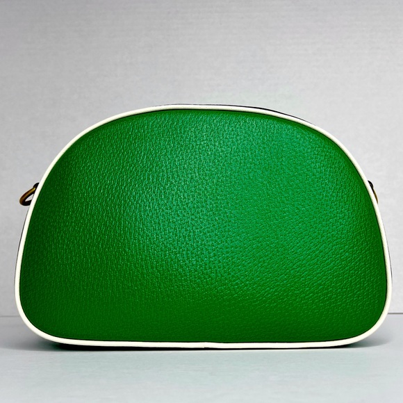 GUCCI x Adidas 721713 Green Golf Shoulder Bag Crossbody Leather Logo COLLECTOR - Picture 7 of 15